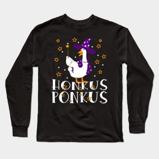 Honkus Ponkus Wizard Halloween Outfit Design Long Sleeve T-Shirt